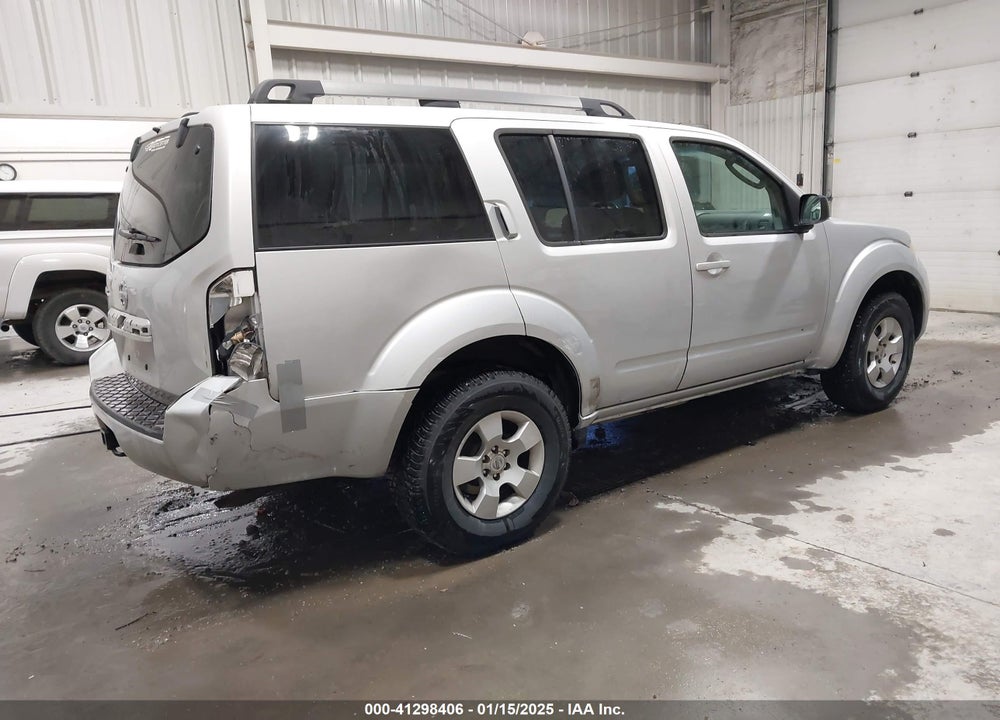 2009 NISSAN PATHFINDER VIN: 5N1AR18B19C607988