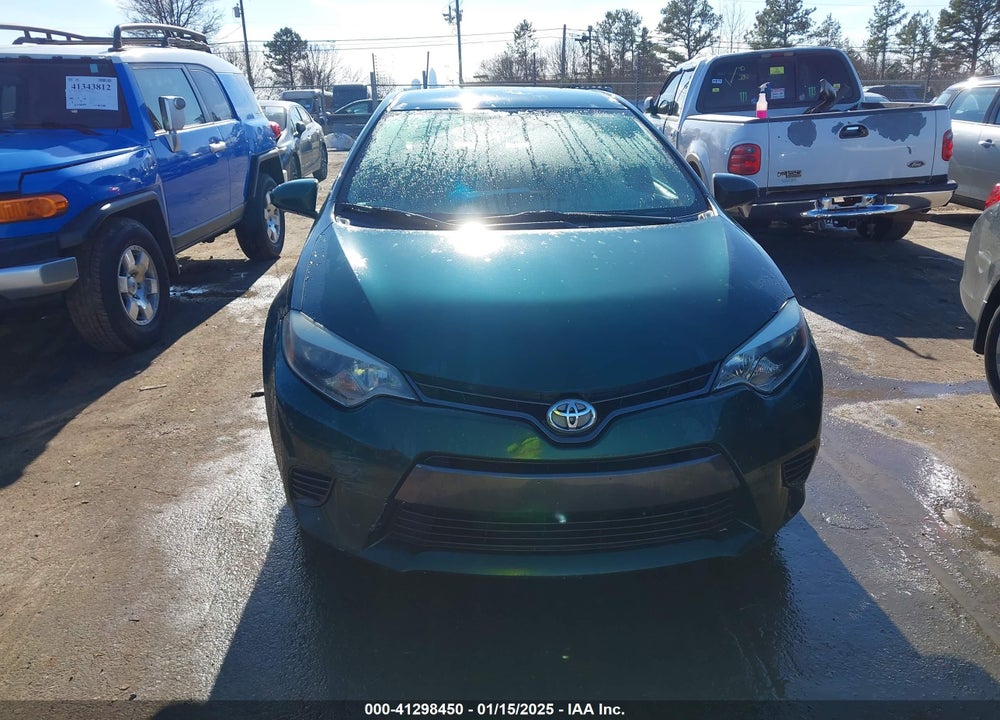2016 TOYOTA COROLLA VIN: 2T1BURHE5GC488346