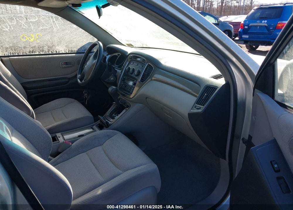 2003 TOYOTA HIGHLANDER V6 VIN: JTEGF21A030119554