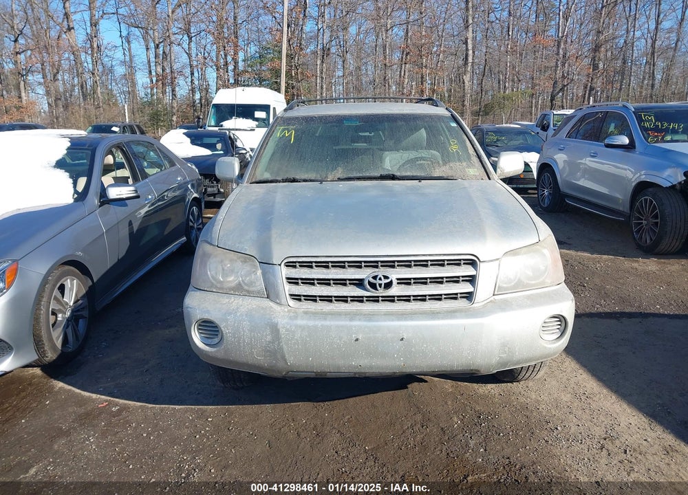 2003 TOYOTA HIGHLANDER V6 VIN: JTEGF21A030119554