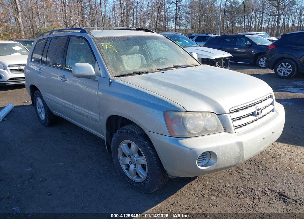2003 TOYOTA HIGHLANDER V6 VIN: JTEGF21A030119554