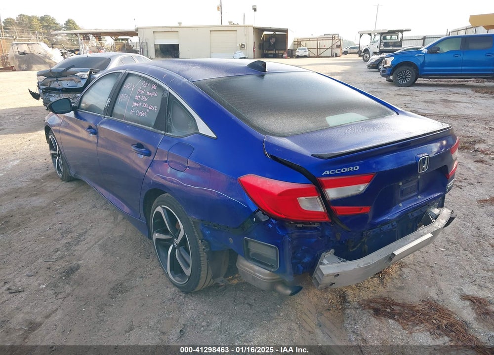2022 HONDA ACCORD VIN: 1HGCV1F43NA091167