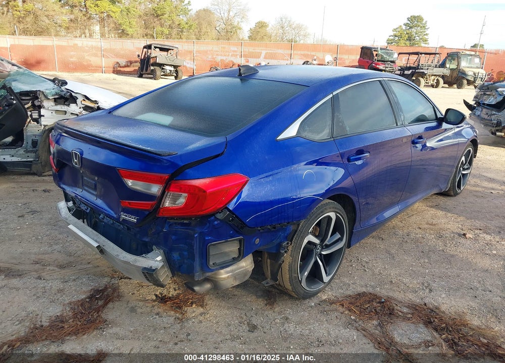 2022 HONDA ACCORD VIN: 1HGCV1F43NA091167