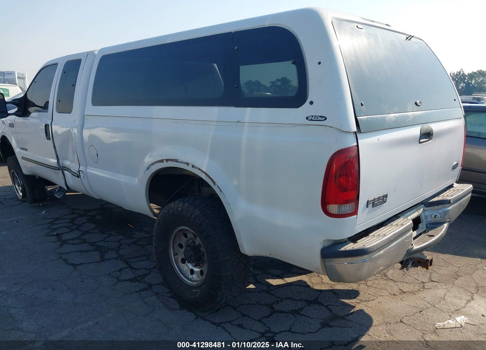 2000 FORD F-250 LARIAT/XL/XLT VIN: 1FTNX20F2YEC63350