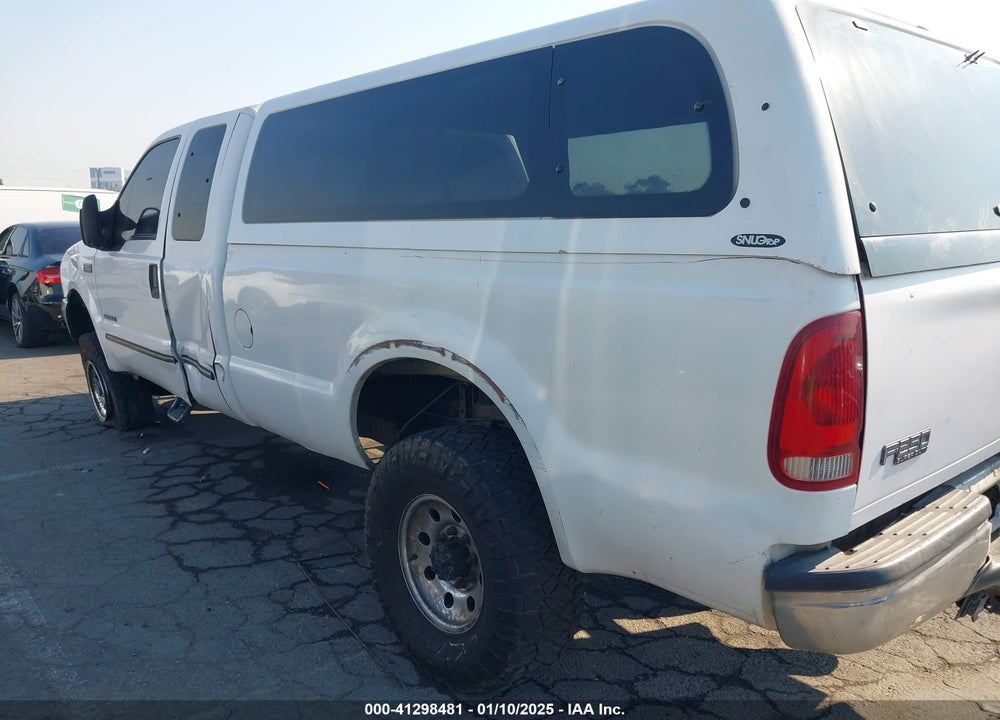 2000 FORD F-250 LARIAT/XL/XLT VIN: 1FTNX20F2YEC63350