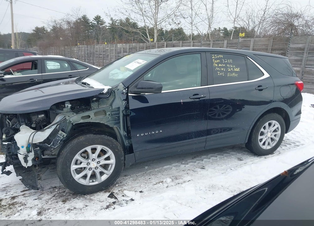 2021 CHEVROLET EQUINOX AWD LT VIN: 3GNAXUEV5MS100323
