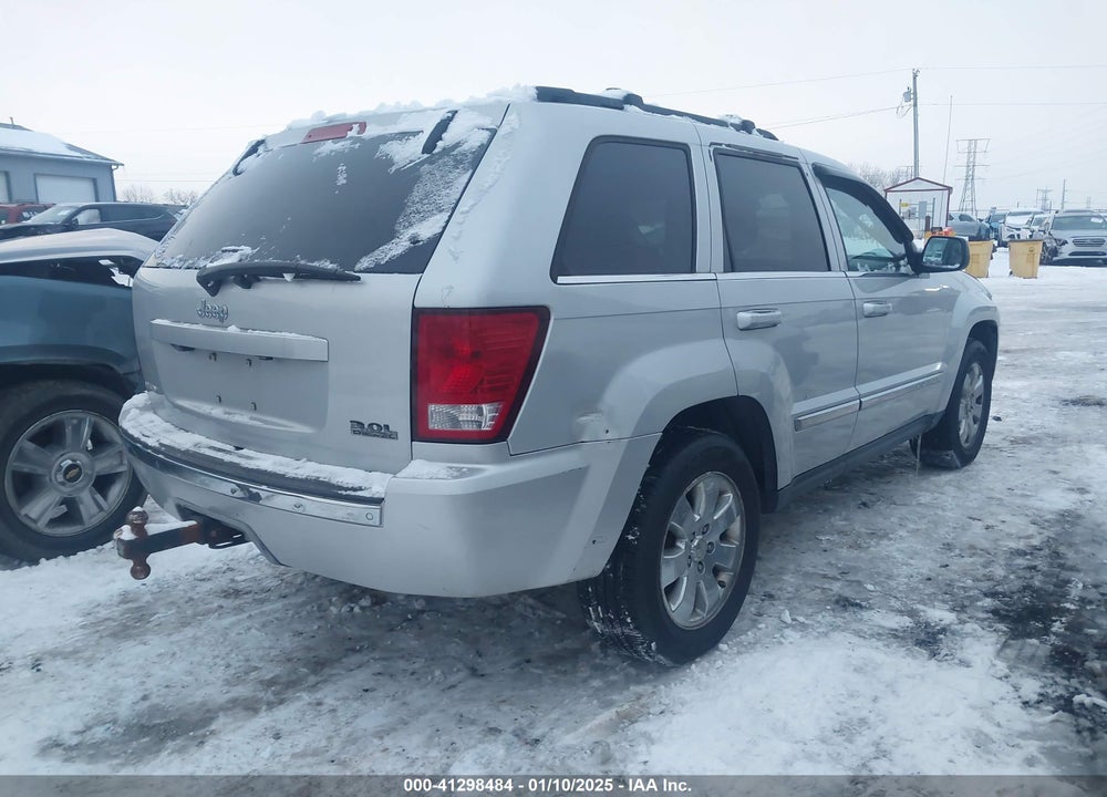 2008 JEEP GRAND CHEROKEE LIMITED VIN: 1J8HS58M58C117397