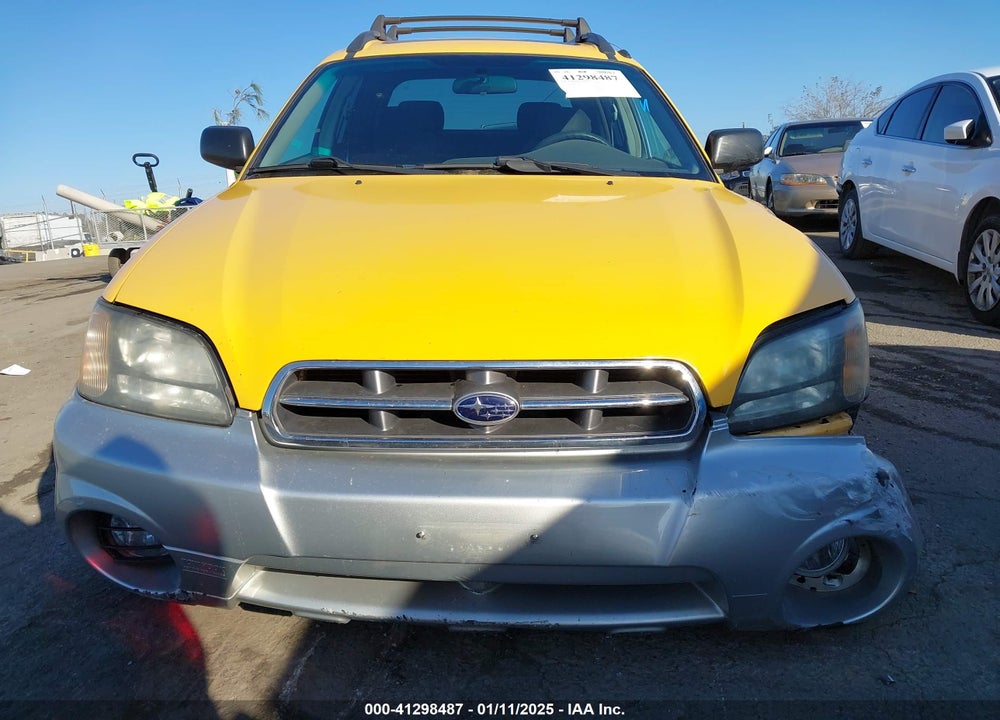 2003 SUBARU BAJA SPORT VIN: 4S4BT62C636110414