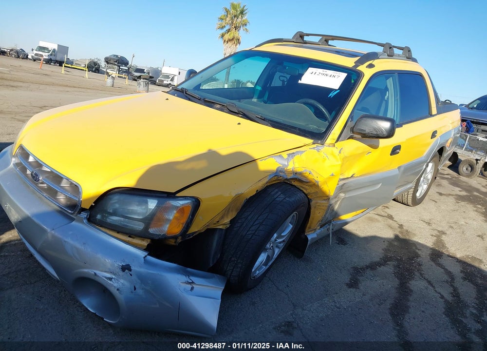 2003 SUBARU BAJA SPORT VIN: 4S4BT62C636110414