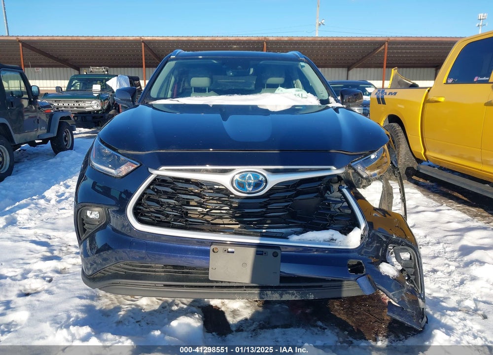 2021 TOYOTA HIGHLANDER HYBRID XLE VIN: 5TDGBRCH3MS536832