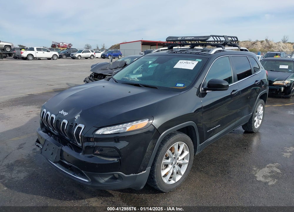 2016 JEEP CHEROKEE LIMITED VIN: 1C4PJLDB9GW257559