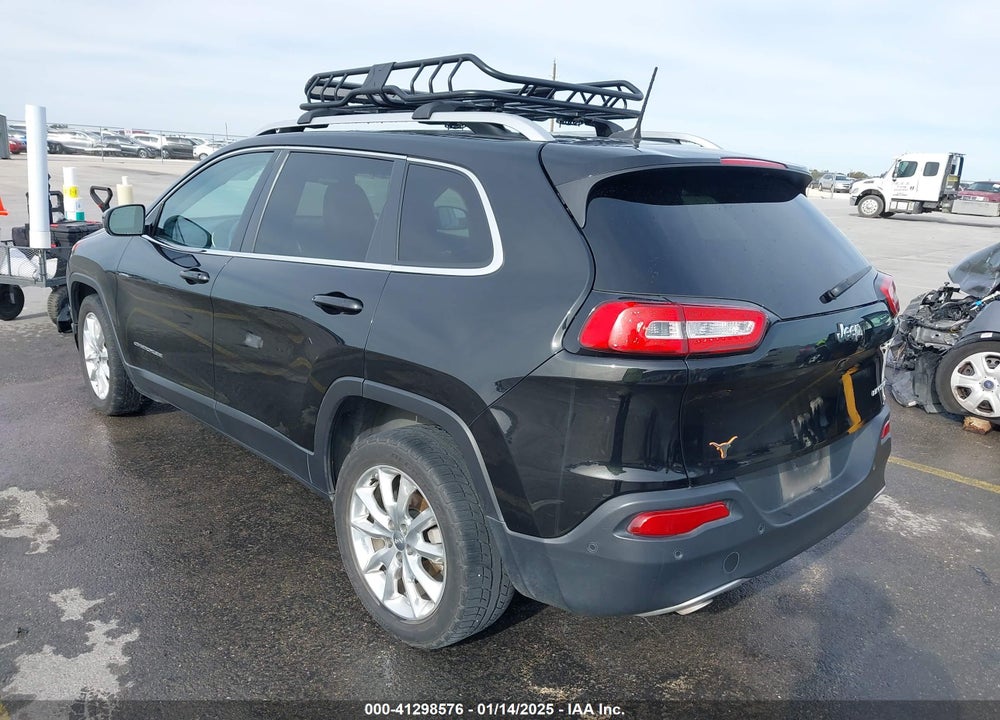 2016 JEEP CHEROKEE LIMITED VIN: 1C4PJLDB9GW257559