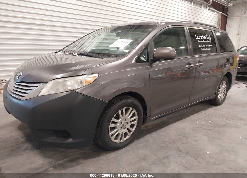 2011 TOYOTA SIENNA XLE LIMITED VIN: 5TDDK3DC1BS010103