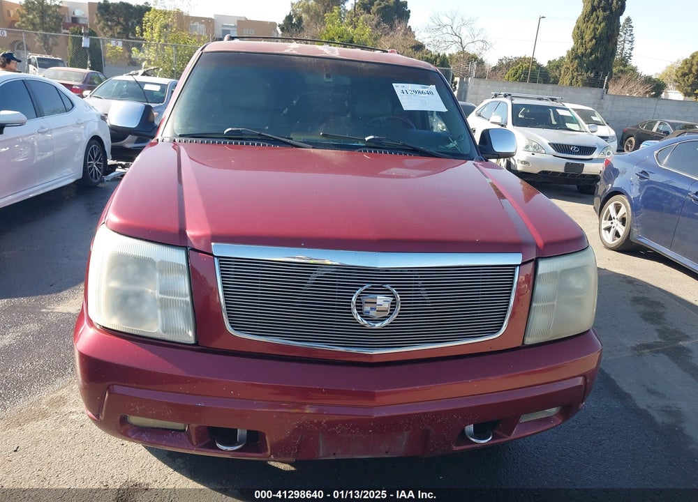 2002 CADILLAC ESCALADE STANDARD VIN: 1GYEC63TX2R106261