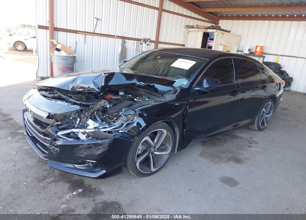 2022 HONDA ACCORD VIN: 1HGCV1F34NA017764