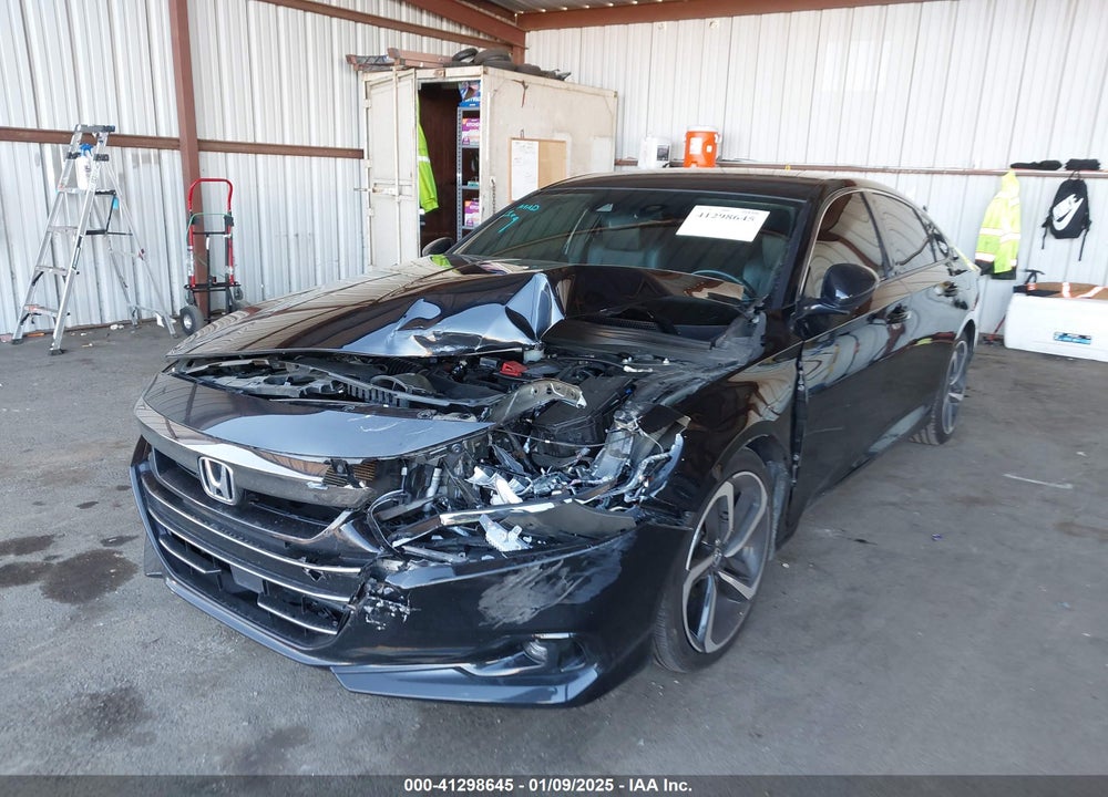 2022 HONDA ACCORD VIN: 1HGCV1F34NA017764