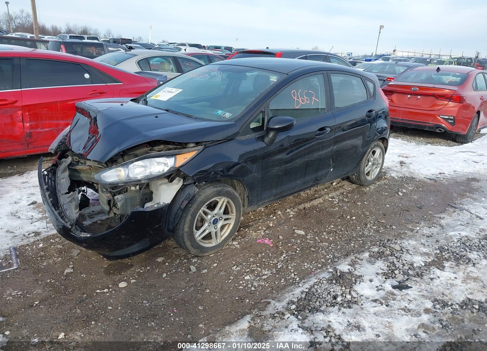 2019 FORD FIESTA VIN: 3FADP4EJ4KM156568
