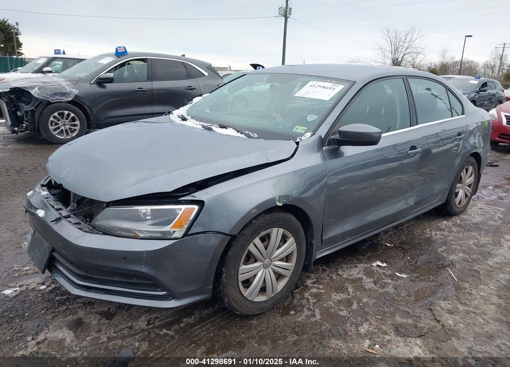 2017 VOLKSWAGEN JETTA VIN: 3VW167AJ2HM316394