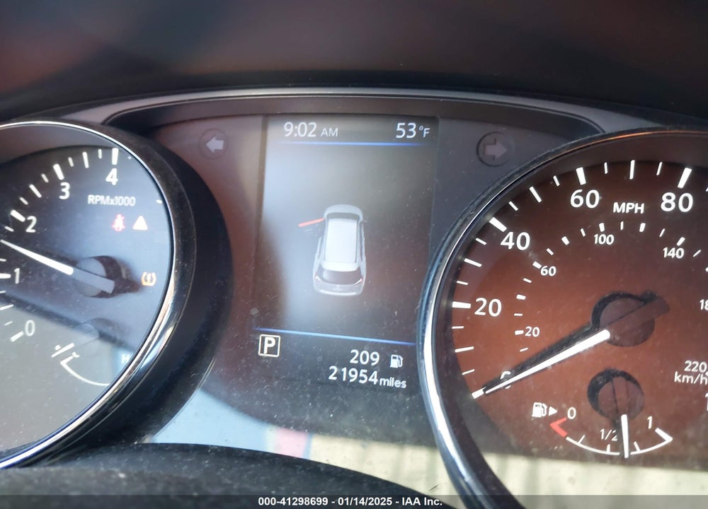 2020 NISSAN ROGUE SV FWD VIN: JN8AT2MT7LW006623
