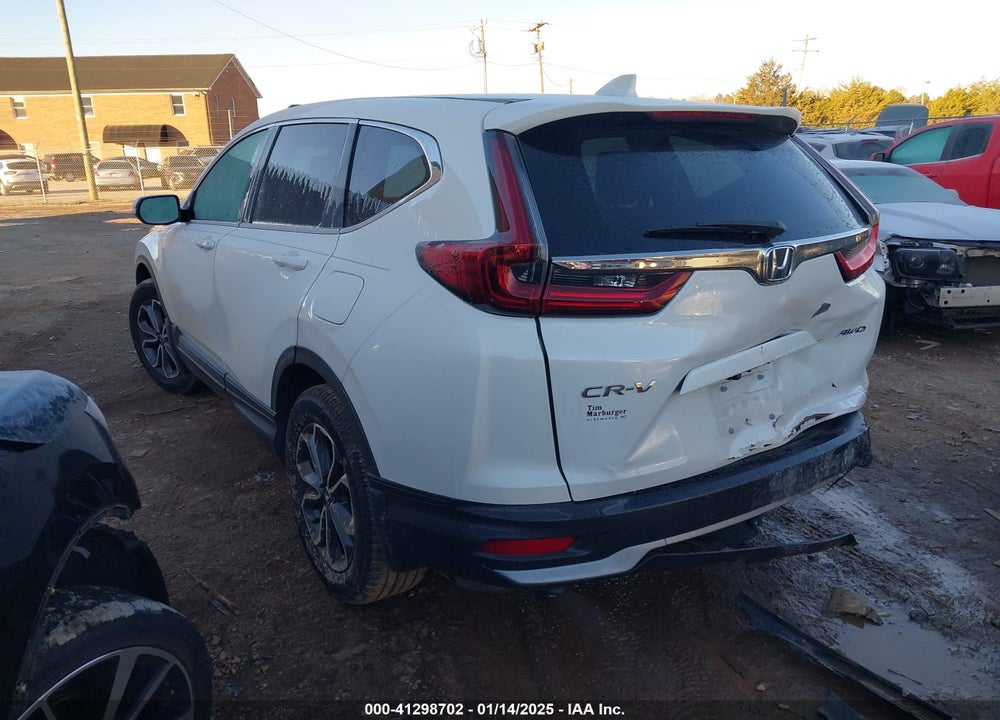 2021 HONDA CR-V AWD EX-L VIN: 2HKRW2H86MH647054