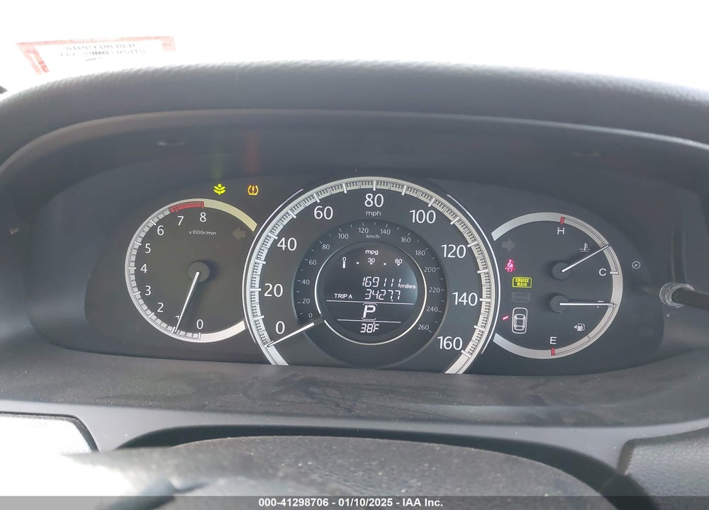 2013 HONDA ACCORD VIN: 1HGCR2F31DA230499