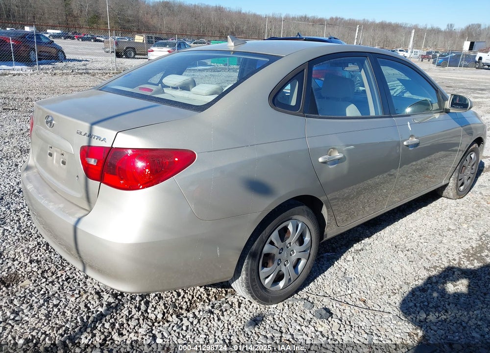 2009 HYUNDAI ELANTRA VIN: KMHDU46D59U767710