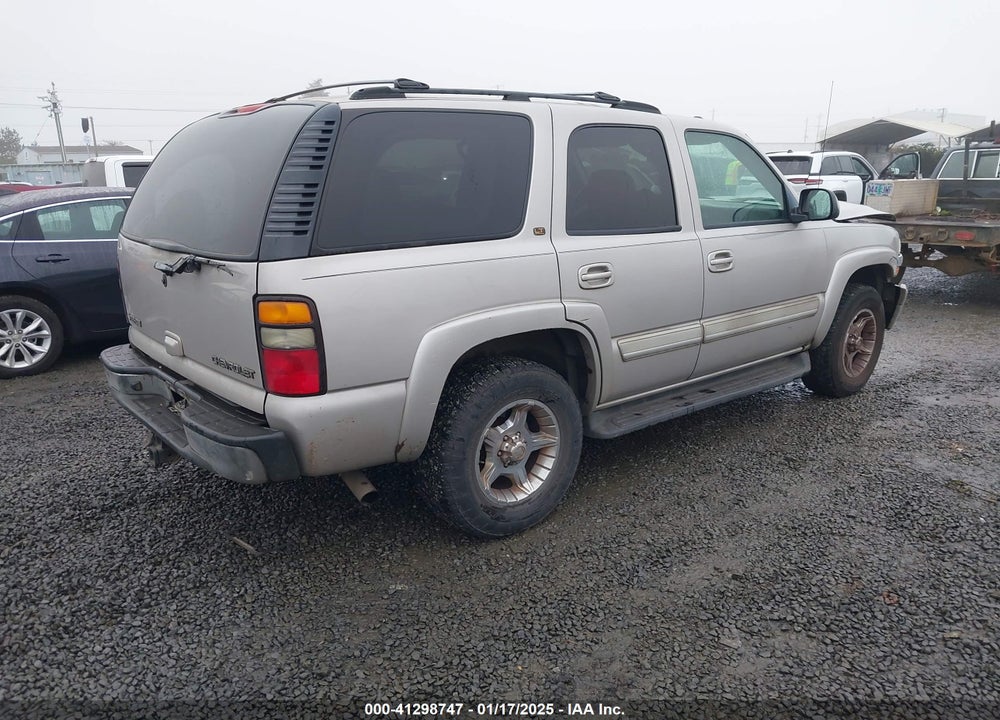 2004 CHEVROLET TAHOE LT VIN: 1GNEK13Z24J192013