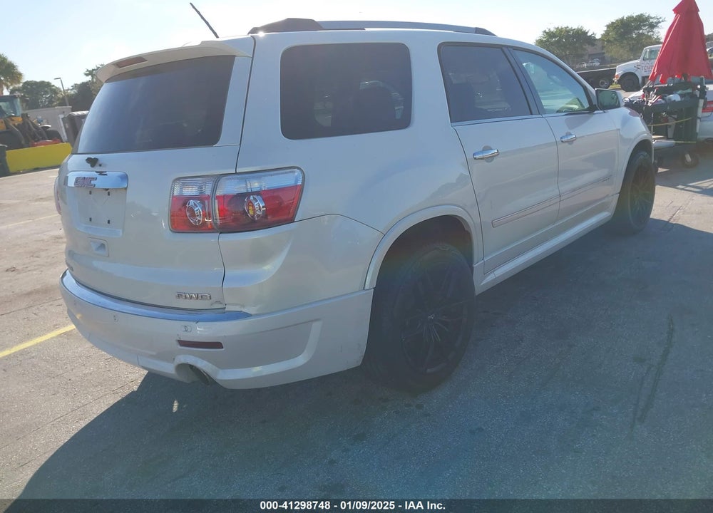 2012 GMC ACADIA DENALI VIN: 1GKKVTEDXCJ218943