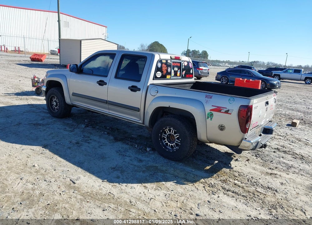 2008 CHEVROLET COLORADO LT VIN: 1GCDS43E088212405
