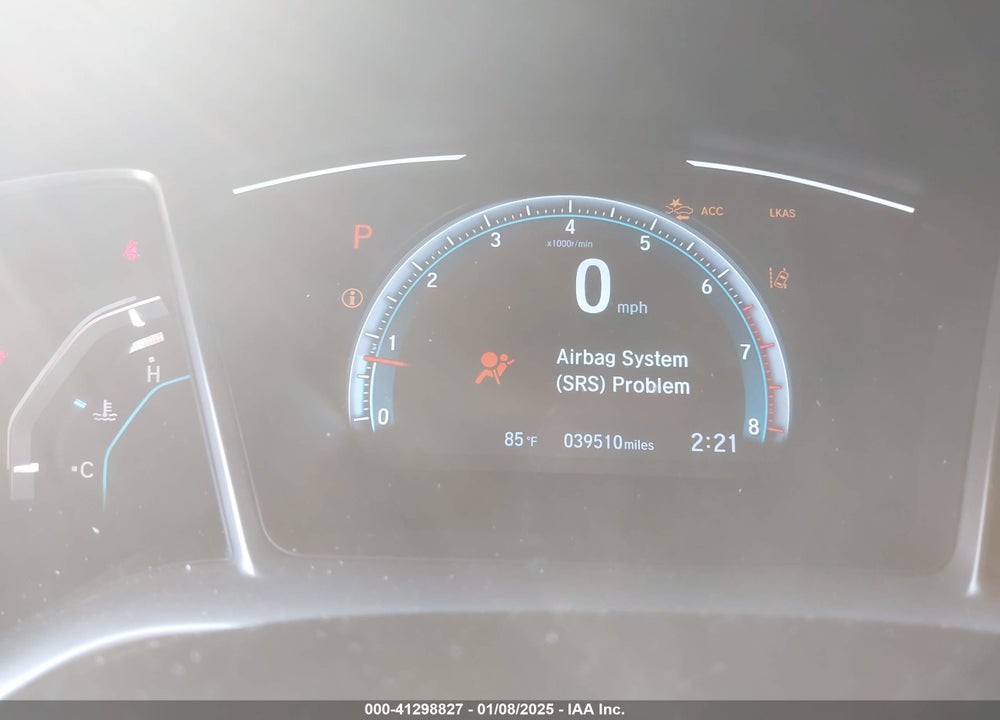 2019 HONDA CIVIC VIN: JHMFC1F36KX006094