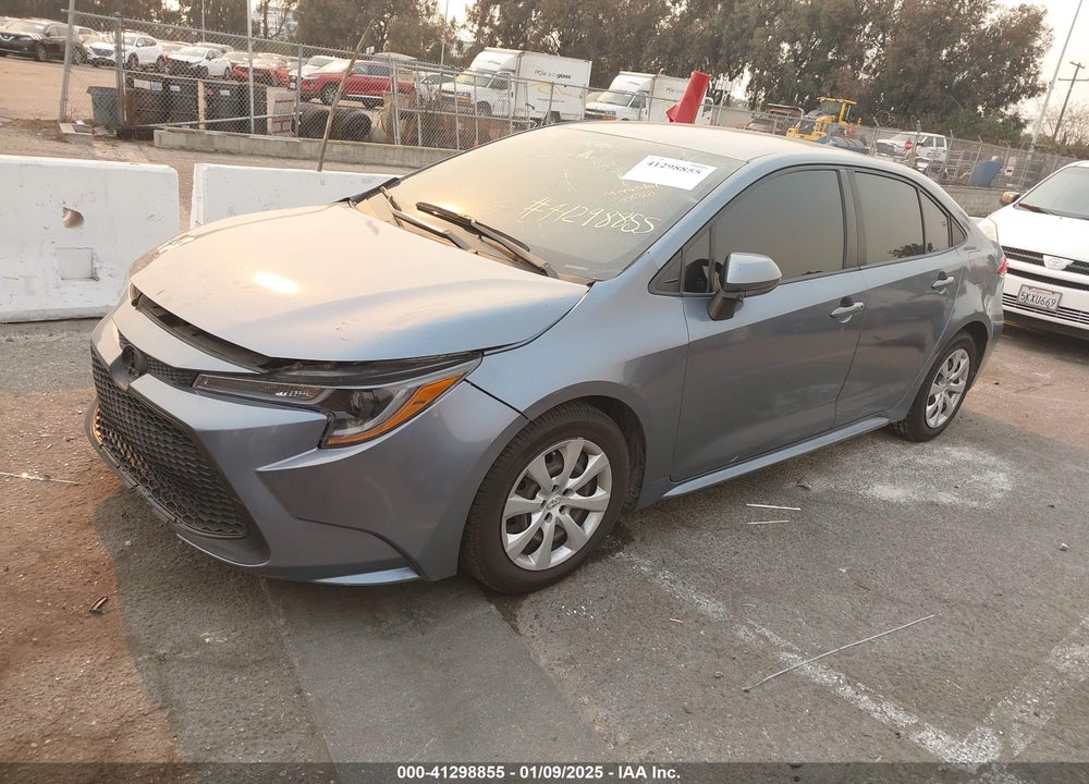 2020 TOYOTA COROLLA LE VIN: JTDEPRAEXLJ109760