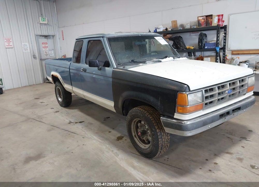 1989 FORD RANGER SUPER CAB VIN: 1FTCR15T8KPB53392