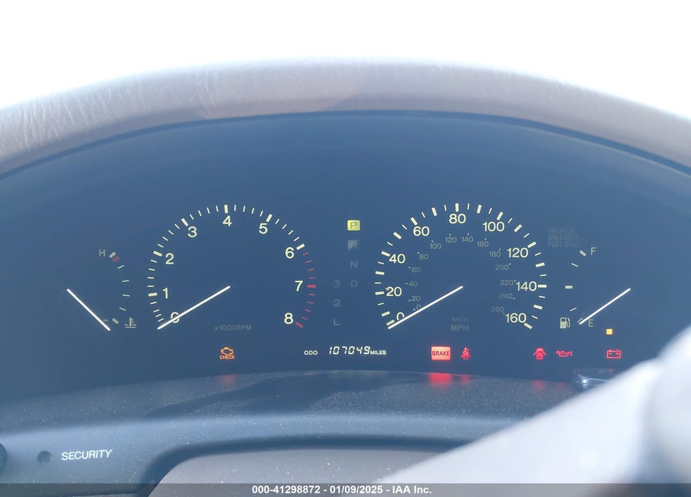 1997 LEXUS LS 400 VIN: JT8BH28F5V0098342