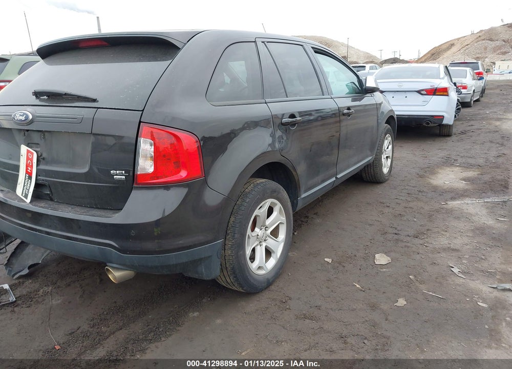 2013 FORD EDGE SEL VIN: 2FMDK4JC9DBC91027