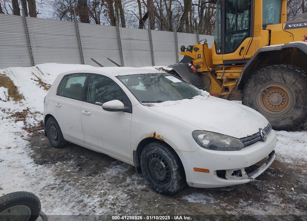 2012 VOLKSWAGEN GOLF 2.5L 4-DOOR VIN: WVWDB7AJ8CW338162