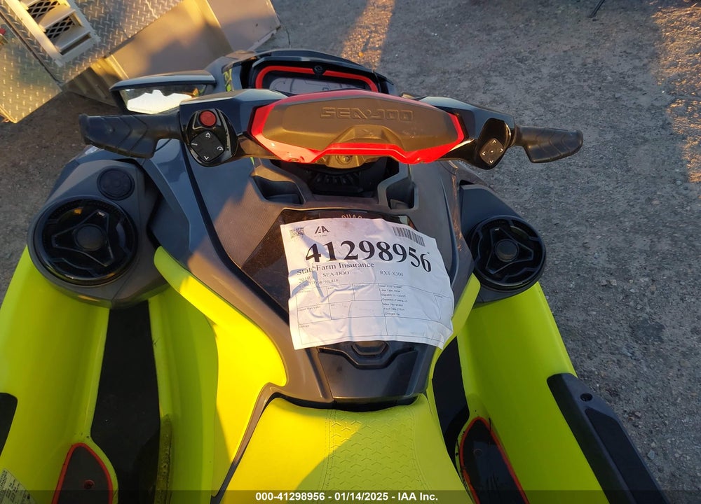 2019 SEA DOO RXT-300 VIN: YDV08750L819