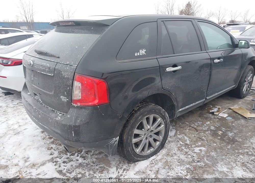 2011 FORD EDGE SEL VIN: 2FMDK4JC8BBB50740