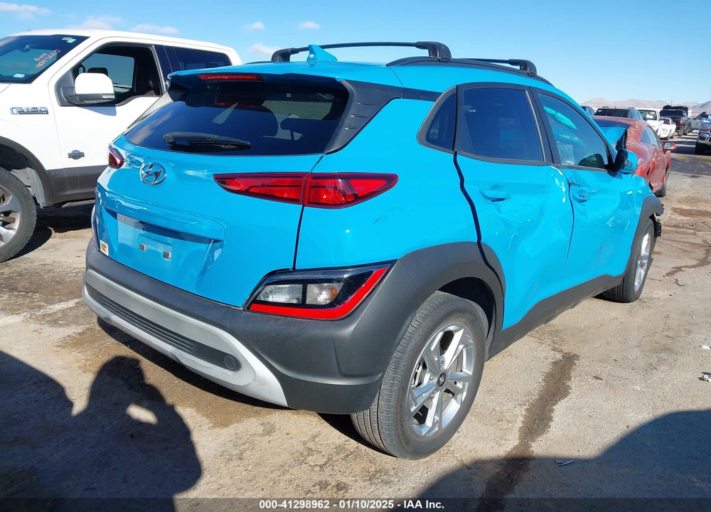 2022 HYUNDAI KONA SEL VIN: KM8K62AB4NU774184