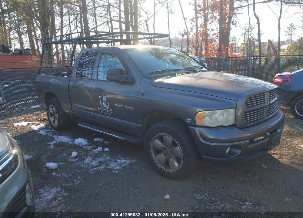 2004 DODGE RAM 1500 SLT/LARAMIE VIN: 1D7HU18DX4J117188