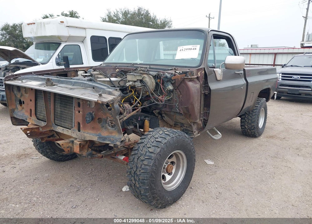 1982 CHEVROLET K10 VIN: 1GCEK14HXCF389916