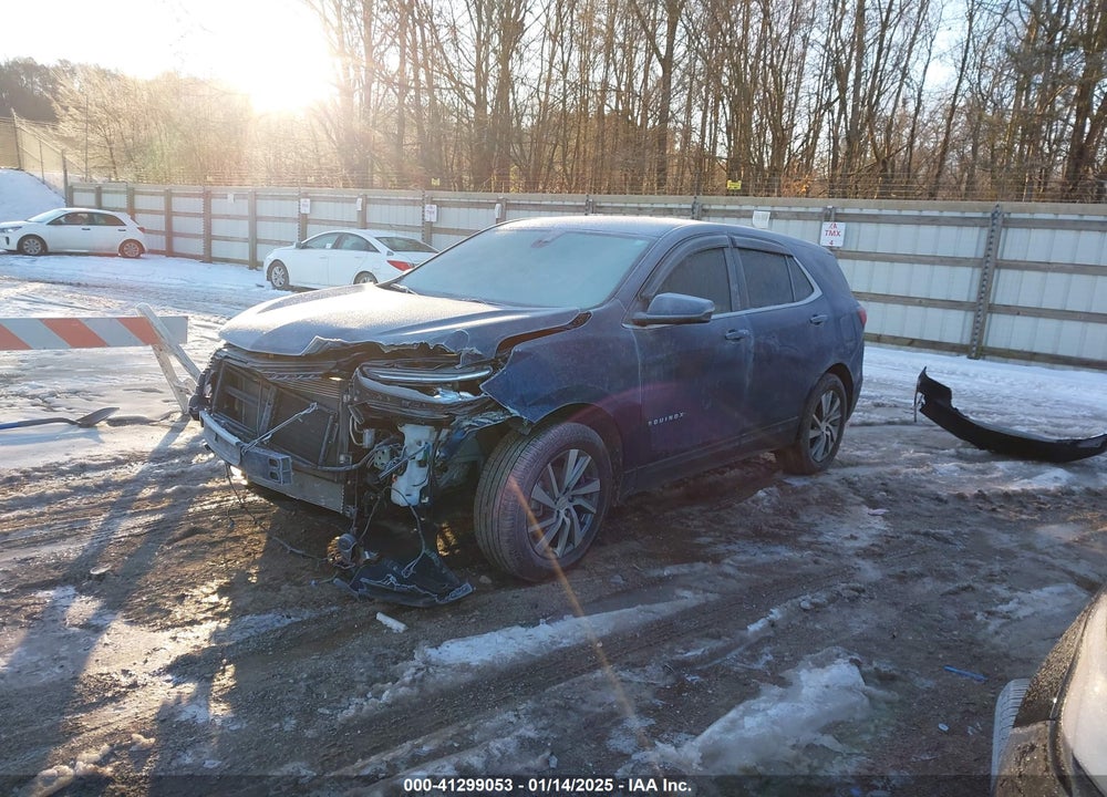 2022 CHEVROLET EQUINOX AWD LT VIN: 3GNAXUEV4NL231755