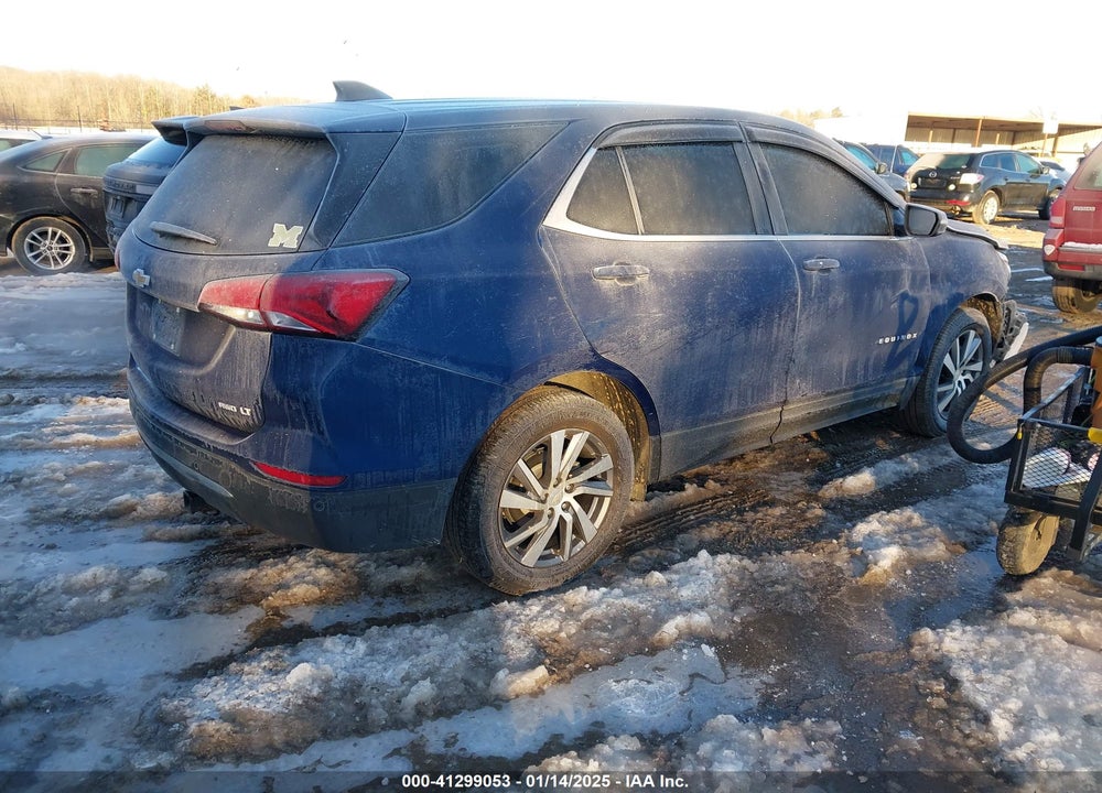 2022 CHEVROLET EQUINOX AWD LT VIN: 3GNAXUEV4NL231755