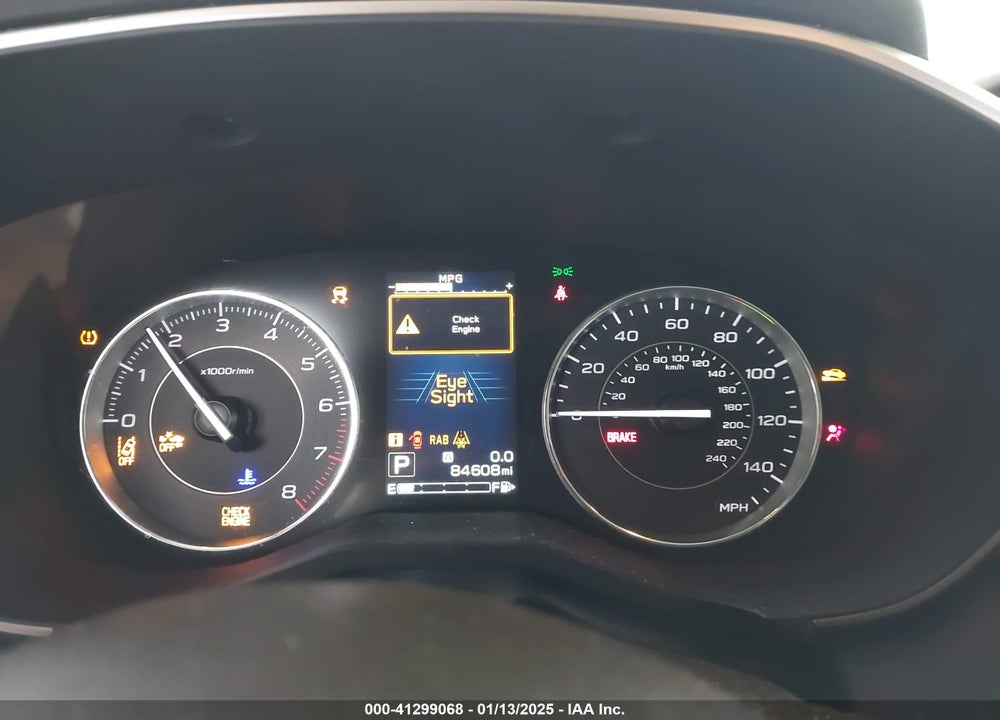 2019 SUBARU IMPREZA VIN: 4S3GTAS6XK3702101