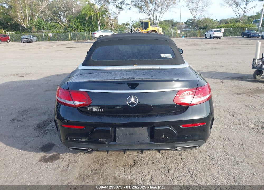 2018 MERCEDES-BENZ C 300 VIN: WDDWK4JB3JF728539