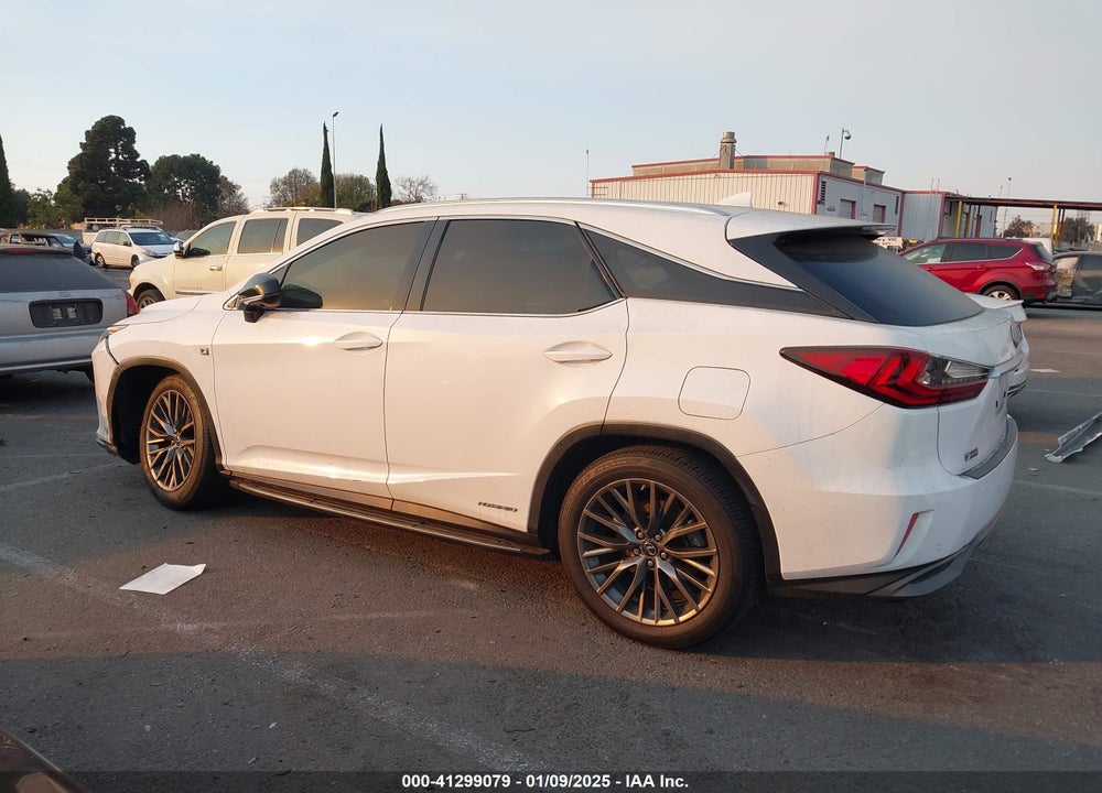 2019 LEXUS RX 450H F-SPORT VIN: 2T2BGMCAXKC036573