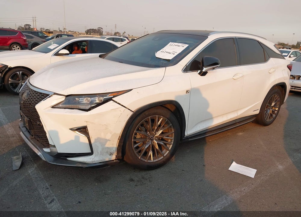 2019 LEXUS RX 450H F-SPORT VIN: 2T2BGMCAXKC036573
