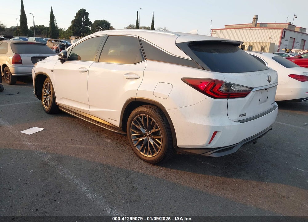 2019 LEXUS RX 450H F-SPORT VIN: 2T2BGMCAXKC036573