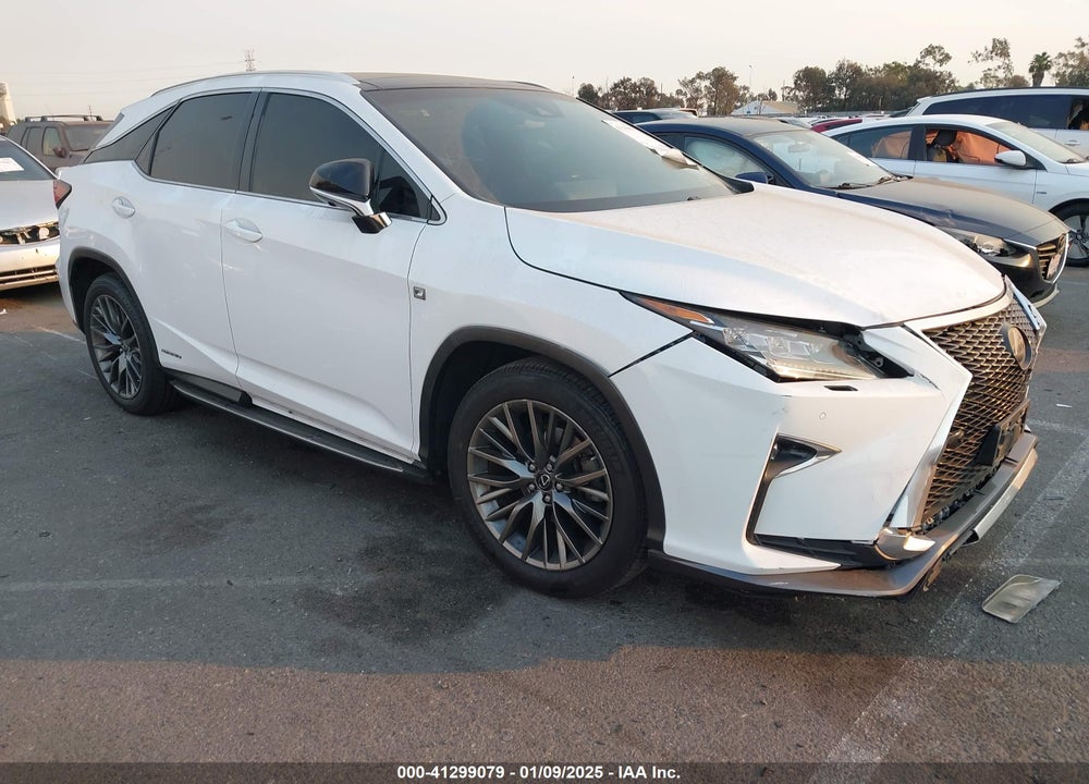 2019 LEXUS RX 450H F-SPORT VIN: 2T2BGMCAXKC036573