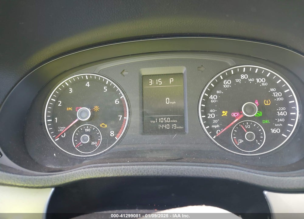 2013 VOLKSWAGEN PASSAT 2.5L S VIN: 1VWAH7A30DC073417