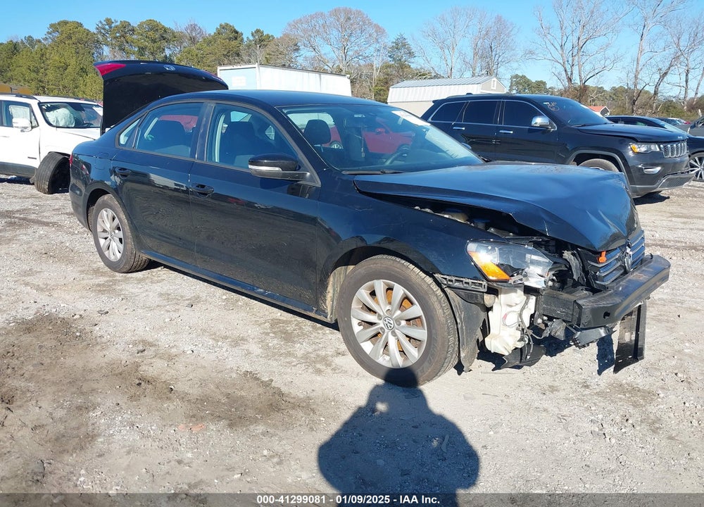 2013 VOLKSWAGEN PASSAT 2.5L S VIN: 1VWAH7A30DC073417